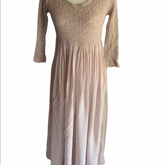 Vintage Bonnie Strauss vintage Y2K babydoll maxi dress sz8 - Picture 7 of 7